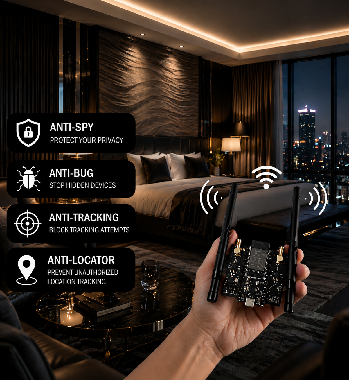 PhantomSignal Pro – Wireless Environment Control Device